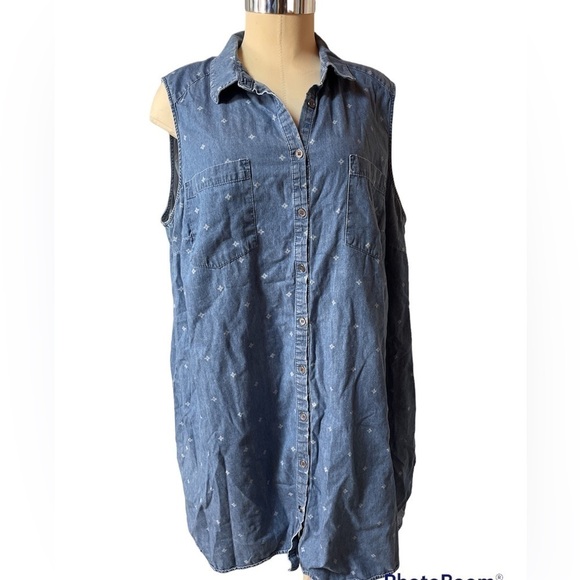 Signature 1 studio denim tunic/dress - Picture 1 of 4